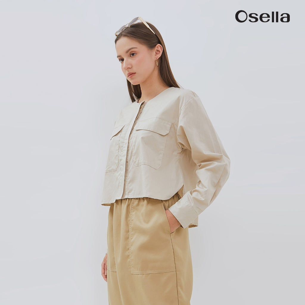 Osella Zora Double Pocket Shacket 21626601 | Outer Lengan Panjang Wanita