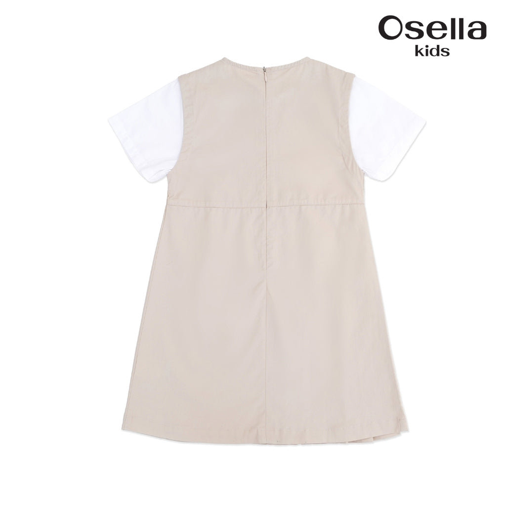 Osella Blossom Pleated Dress