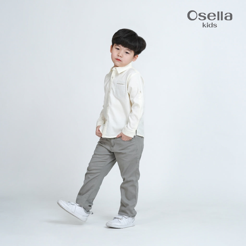 Osella Weston Regular Fit Shirt 22375006 | Kemeja Formal Anak Laki Laki