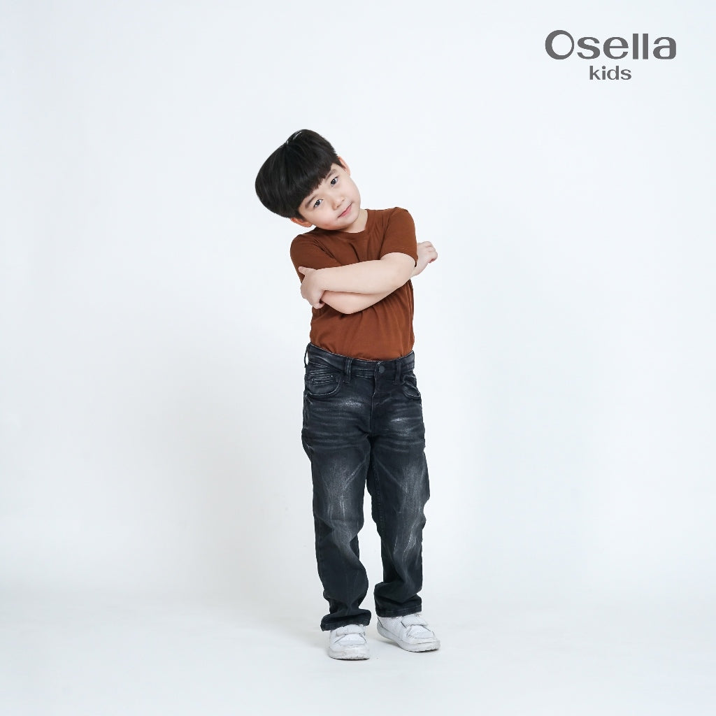 Osella Warren Regular Denim Long Pants 128O6601 | Celana Jeans Panjang Anak Laki Laki