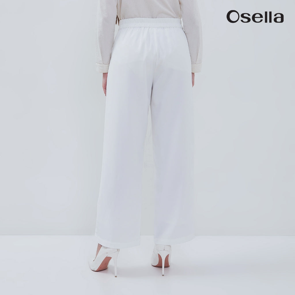 Osella Sera Wide Leg Pants Comfortable High-Waist Pants 21816601 | Celana Panjang Wanita