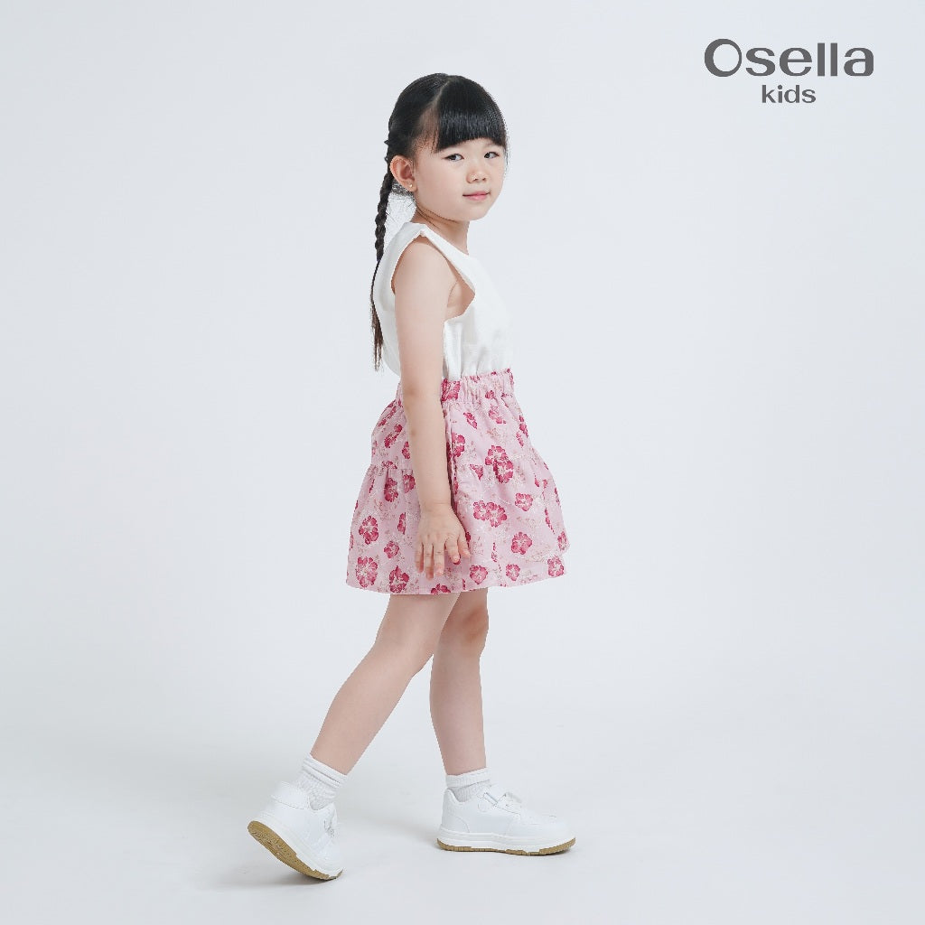 Osella Kids Bloosom Skirt 2386600113 | Rok Pendek Anak Perempuan