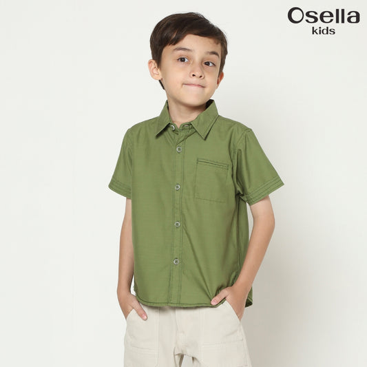 Osella Tencel Slub Short Sleeve Shirt