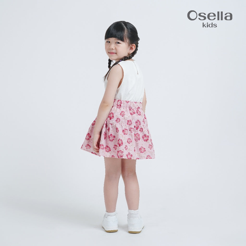 Osella Kids Bloosom Skirt 2386600113 | Rok Pendek Anak Perempuan