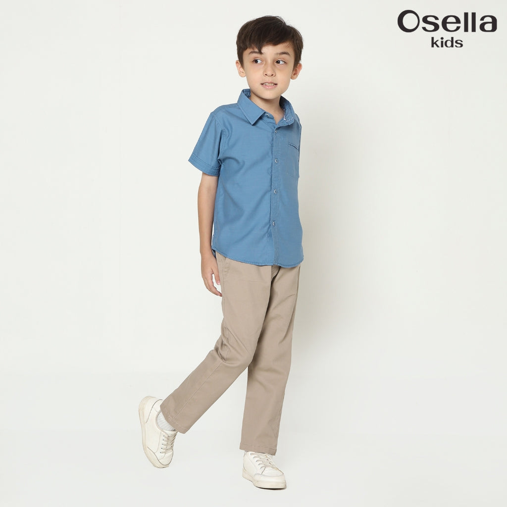 Osella Tencel Slub Short Sleeve Shirt