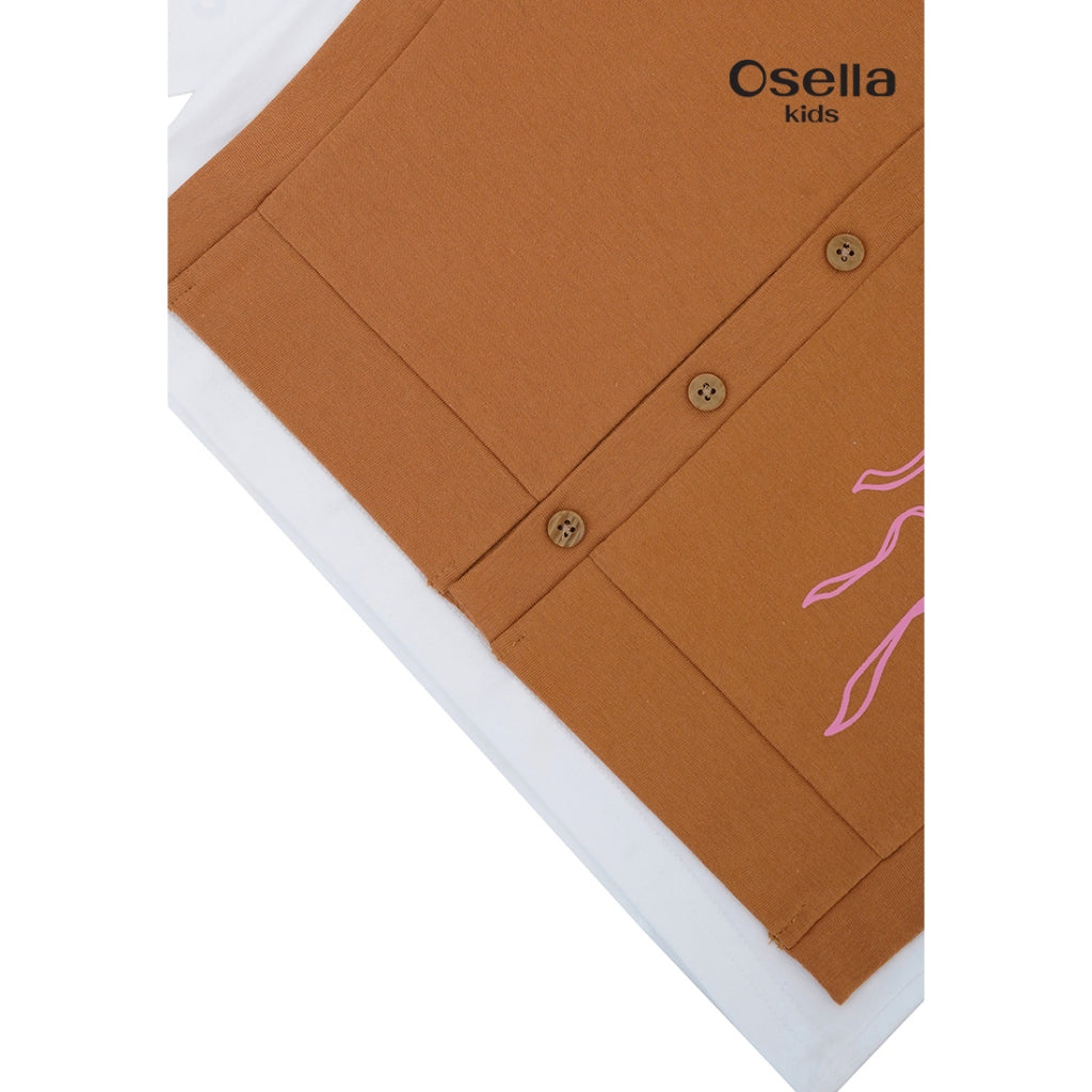 Osella Chloe Ribbon Vest With Inner Combination