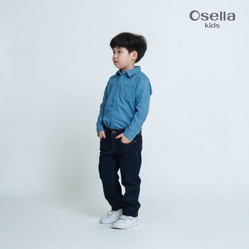 Osella Warren Regular Denim Long Pants 128O6601 | Celana Jeans Panjang Anak Laki Laki