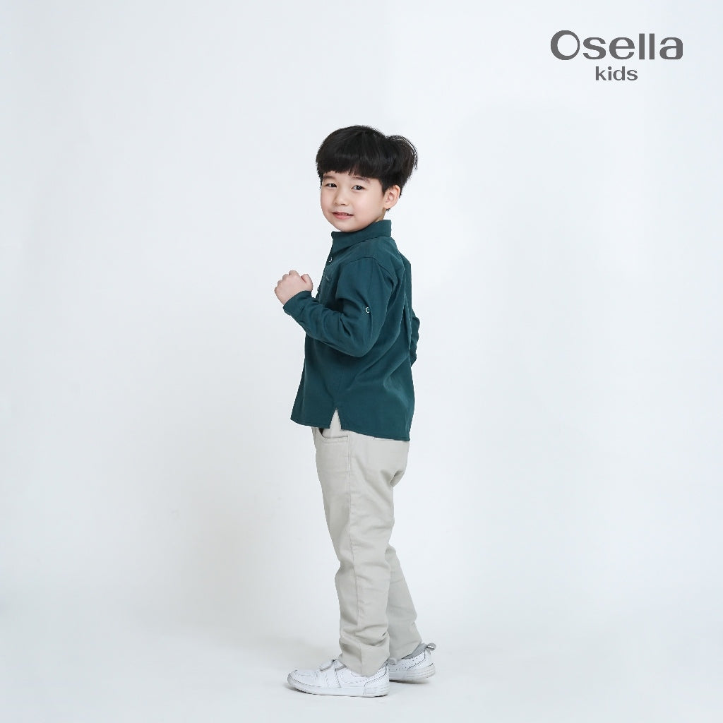 Osella Weston Regular Fit Shirt 22375006 | Kemeja Formal Anak Laki Laki