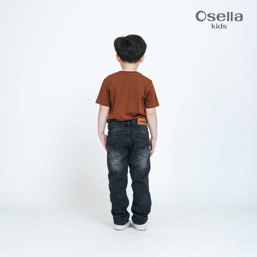 Osella Warren Regular Denim Long Pants 128O6601 | Celana Jeans Panjang Anak Laki Laki