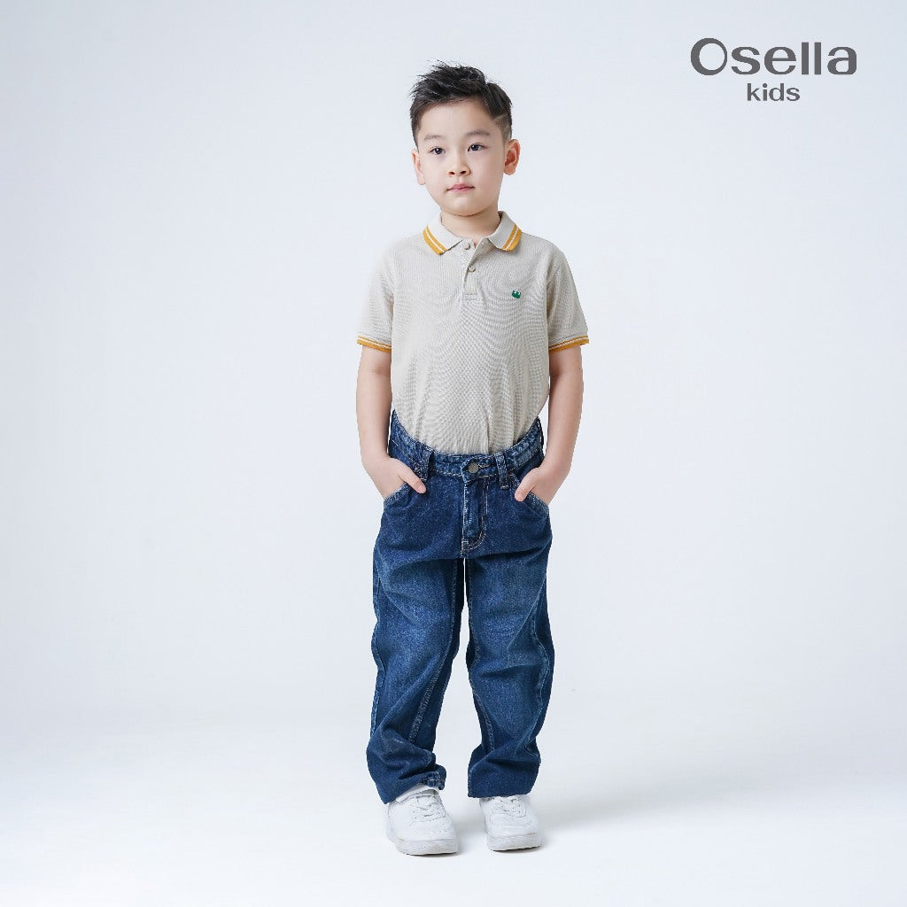 Osella Kids Torrence Baggy Fit Denim Pants