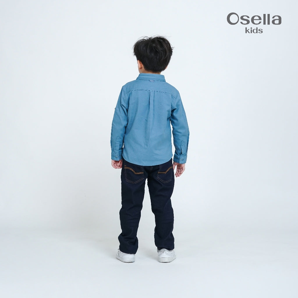Osella Weston Regular Fit Shirt 22375006 | Kemeja Formal Anak Laki Laki