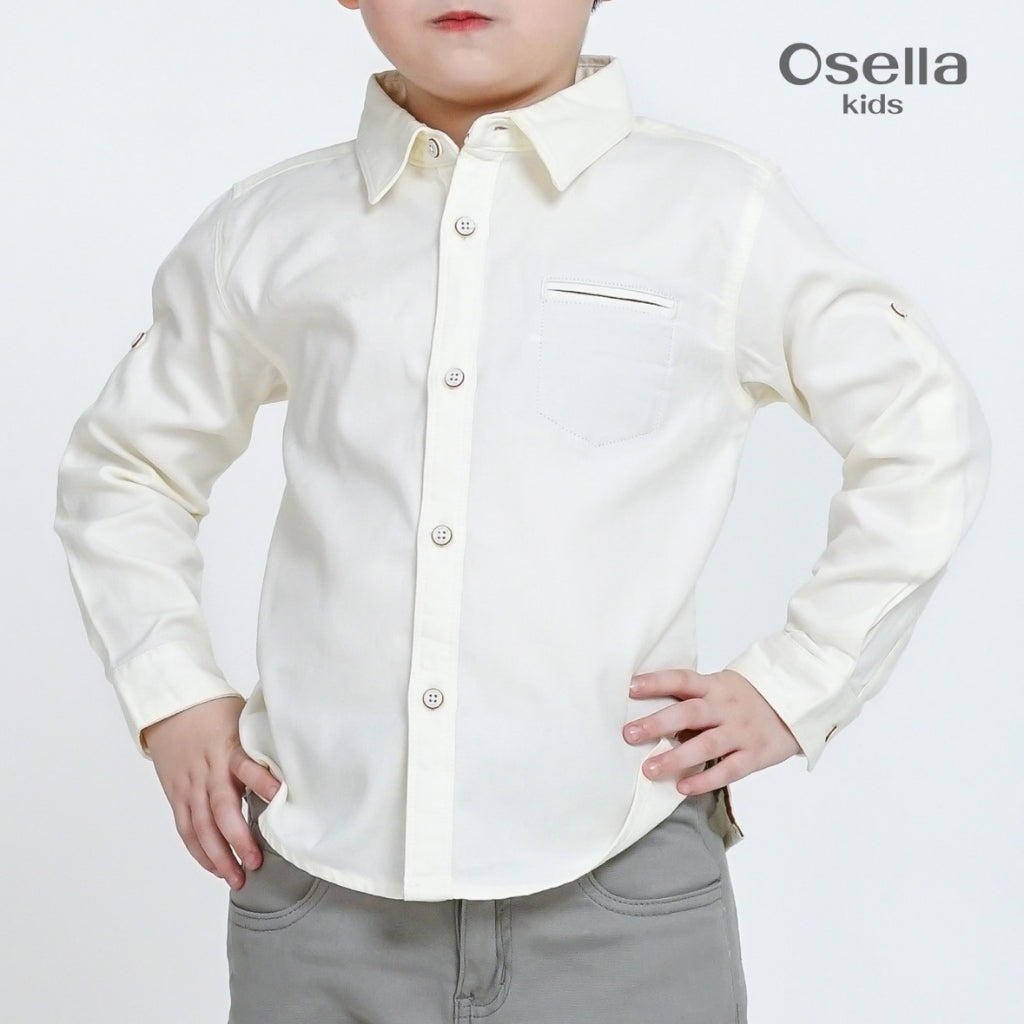 Osella Weston Regular Fit Shirt 22375006 | Kemeja Formal Anak Laki Laki