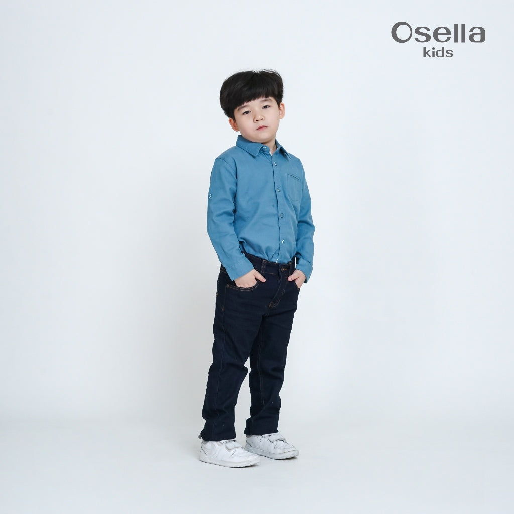 Osella Warren Regular Denim Long Pants 128O6601 | Celana Jeans Panjang Anak Laki Laki