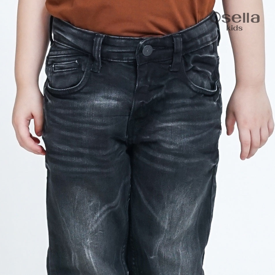 Osella Warren Regular Denim Long Pants 128O6601 | Celana Jeans Panjang Anak Laki Laki