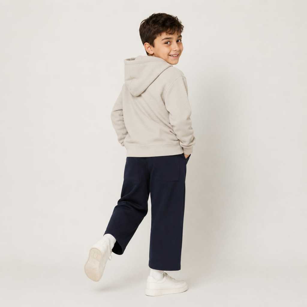 Osella Basic Comfort Hoodie Jacket 32626601 | Jaket Basic Anak Laki Laki