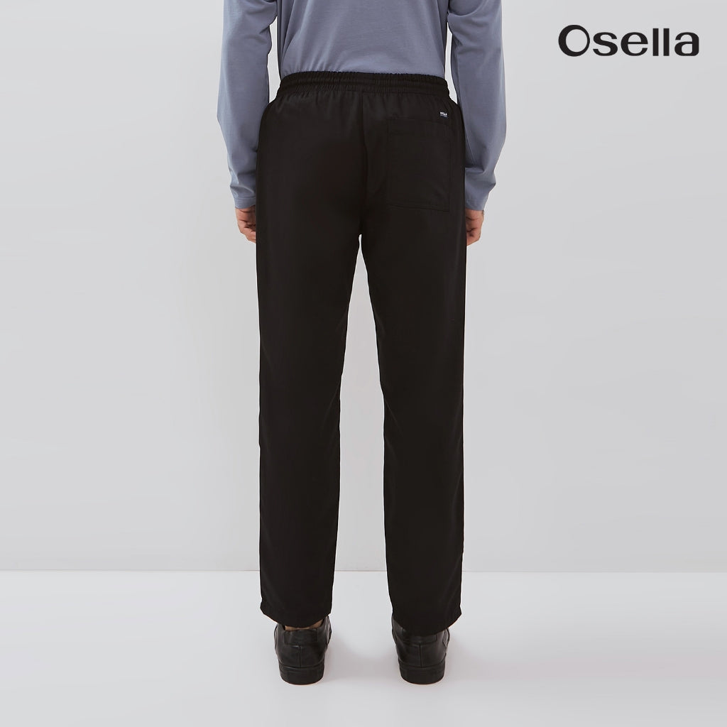 Osella Basic Relaxed Waist Trousers With Adjustable Drawstring