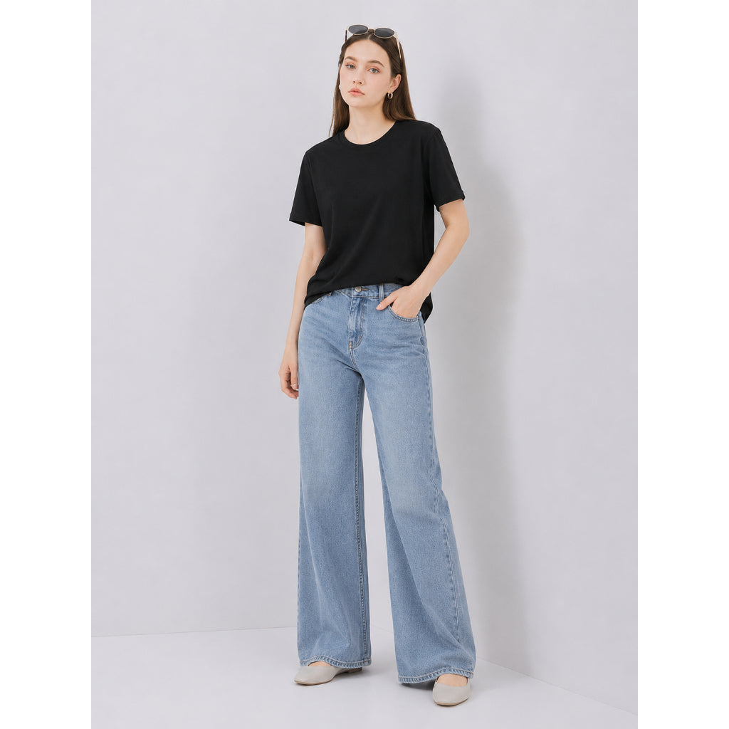 Osella Basic T-Shirt 31726601 | Kaos Basic Lengan Pendek Wanita