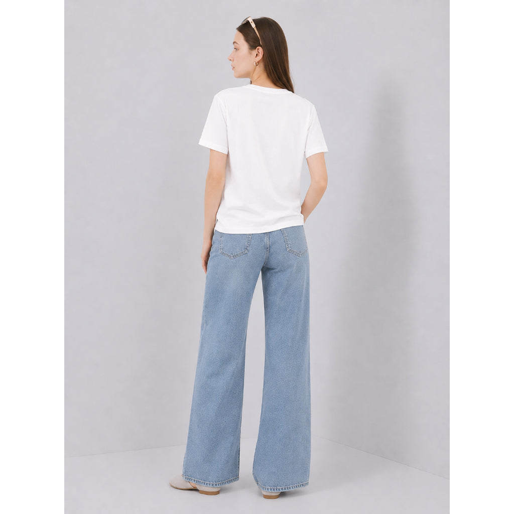 Osella Basic T-Shirt 31726601 | Kaos Basic Lengan Pendek Wanita