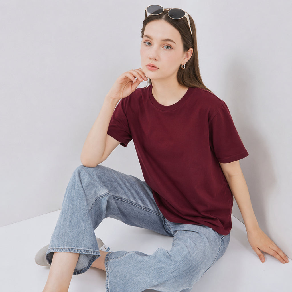 Osella Basic T-Shirt 31726601 | Kaos Basic Lengan Pendek Wanita