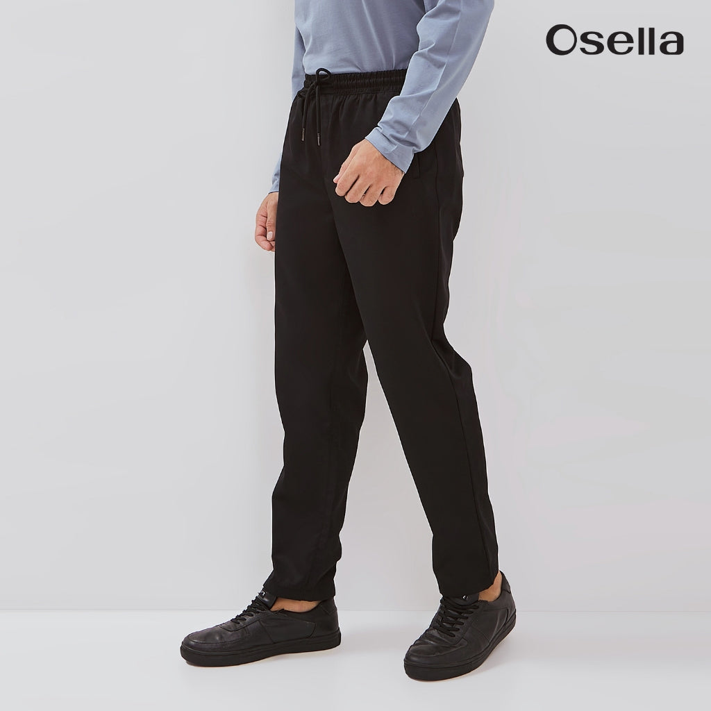 Osella Basic Relaxed Waist Trousers With Adjustable Drawstring