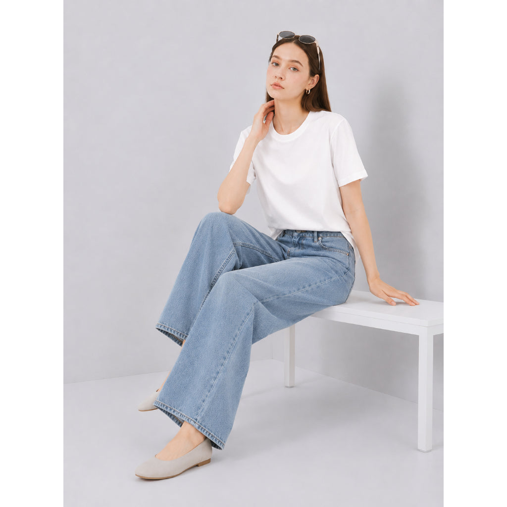 Osella Basic T-Shirt 31726601 | Kaos Basic Lengan Pendek Wanita
