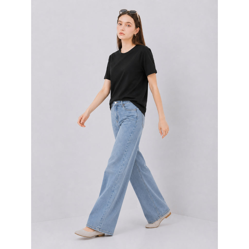 Osella Basic T-Shirt 31726601 | Kaos Basic Lengan Pendek Wanita