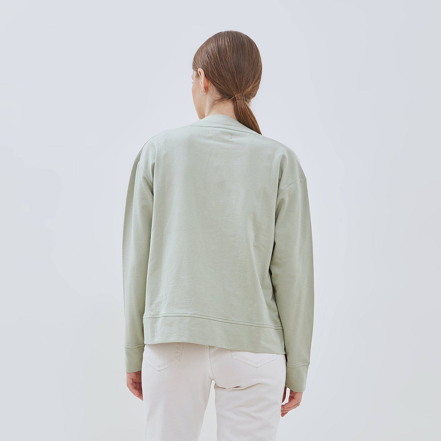 Osella Esme Cardigan In Sage Green