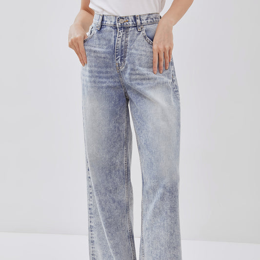 Osella Minhe Wide Leg Denim Pants