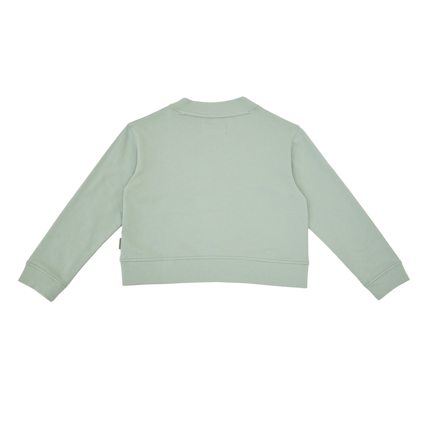 Osella Solid Cardigan In Mint Green