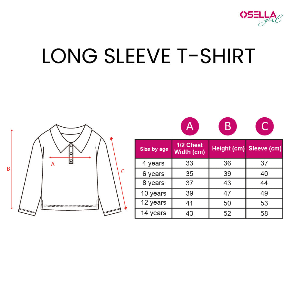 Osella Striped Polo Neck Long Sleeve T-shirt In Black And White